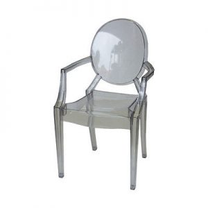 White Dinning Chair Philippe Starck Louis Ghost Chair Replica